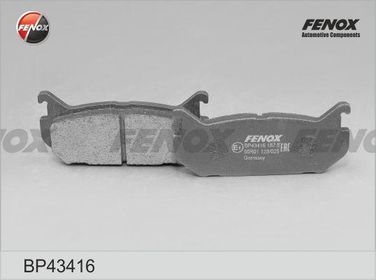 Fenox BP43416 Колодки тормозные дисковые | зад прав/лев | - 1