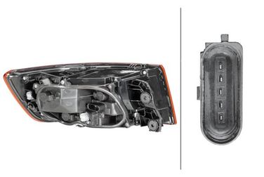 Hella 2SK012248061 Фонарь зад. r audi A4 15 - | прав | - 2