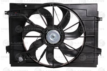 Luzar LFK 0880 Э/вентилятор охл. с кожухом для а/м Hyundai Tucson/Kia Sportage (04-) (тип Dowoon) - 1