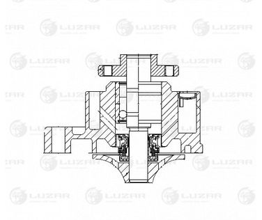 Luzar LWP 2416 Водяной насос - 3
