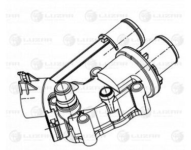 Luzar LT 10122 Термостат для а/м Land Rover Freelander II (06-)/Range Rover Evoque (11-) 2.2td - 2