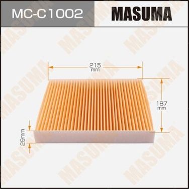 Masuma MCC1002 Воздушный фильтр Салонный - 1