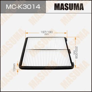 Masuma MCK3014 Воздушный фильтр Салонный Masuma mc-k3014 daewoo/ matiz/ v1000 - 1