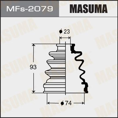 Masuma MFS2079 Пыльник ШРУСа masuma Силикон mf-2079 - 1