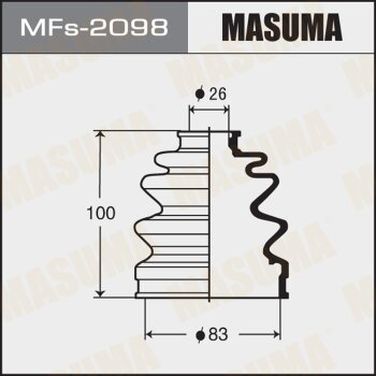 Masuma MFS2098 Пыльник ШРУСа masuma Силикон mf-2098 - 1
