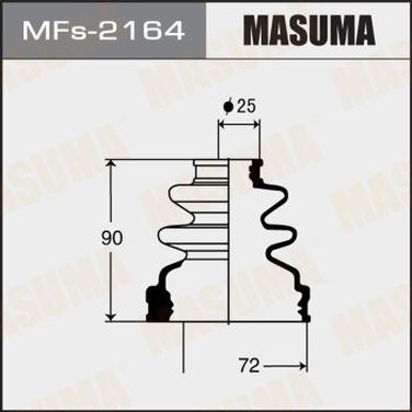Masuma MFS2164 Пыльник ШРУСа masuma Силикон mf-2164 - 1
