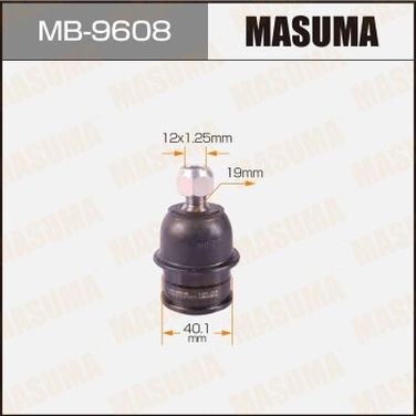 Masuma MB9608 Опора шаровая левая=правая заднего поперечного рычага - 1