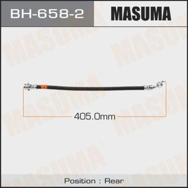 Masuma BH6582 Шланг тормозной Masuma bh-658-2 /rear/ grand vitara 2008- LH | зад | - 1