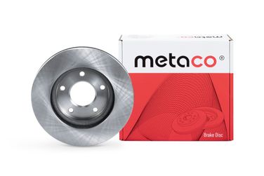 METACO 3050-028 Диск тормозной передний вентилируемый | перед | - 1