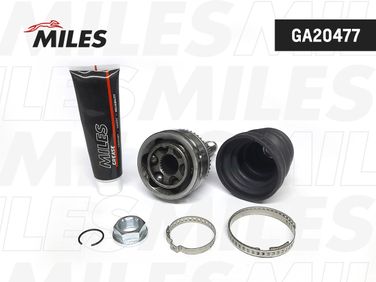 Miles GA20477 Шрус toyota corolla ix/verso e120/prius i-ii 1.5-1.8 00-09 нар. +abs - 2