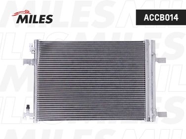 Miles ACCB014 Конденсер chevrolet cruze 10-/opel astra j 09- - 2