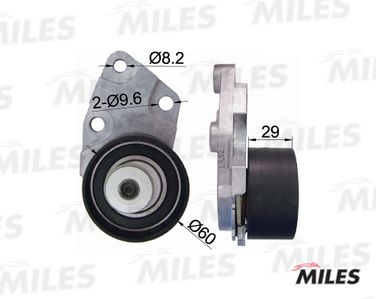 Miles AG02000 Ролик ремня ГРМ daewoo nexia/espero 1.5 16V - 2