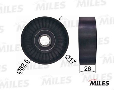 Miles AG02054 Ролик ремня ГРМ hyundai santa fe/sonata EF 04- (тагаз)/tucson 04-/kia sportage - 1