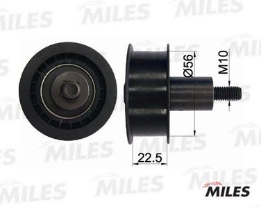 Miles AG02032 Ролик ремня ГРМ VW golf 4/bora/octavia 1.4/1.6 - 1