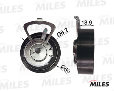 Miles AG02051 Ролик ремня ГРМ VW golf 4/bora/polo 1.4 - 2