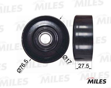 Miles AG03062 Ролик ремня приводного VAG 1.8t-2.0 - 1