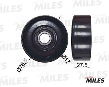 Miles AG03062 Ролик ремня приводного VAG 1.8t-2.0 - 2