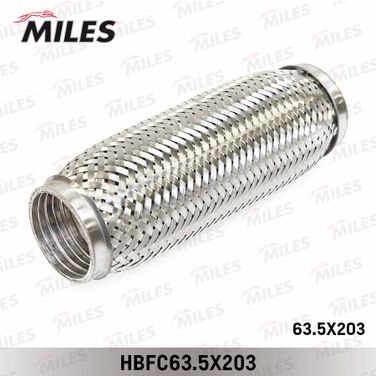 Miles HBFC63.5X203 Труба гофрированная с внутренним металлорукавом 63.5x203 - 2