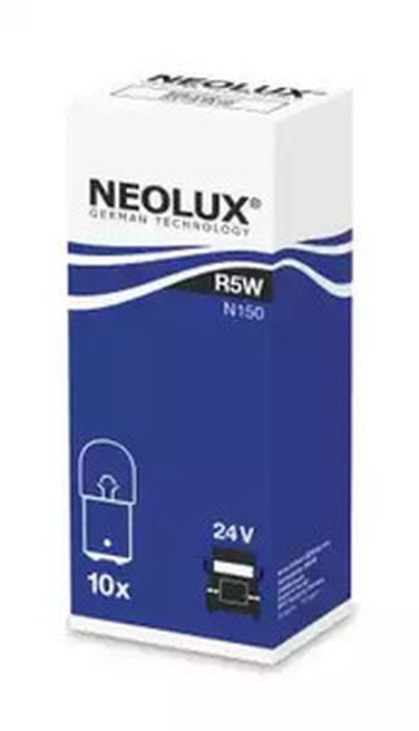 NEOLUX N150 Лампа R5W 5W 24V BA15d - 1