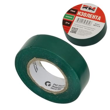 RedMark RM19G20 Изолента зеленая 19мм*20м - 1