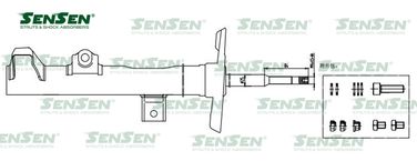 SENSEN 42142158 Аморт. перед. Mercedes Benz C-Class Mercedes Benz CLK - 1
