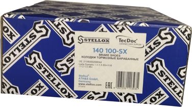 Stellox 140 100-SX Колодки барабанные Lada Samara 1.5 85> | зад | - 5