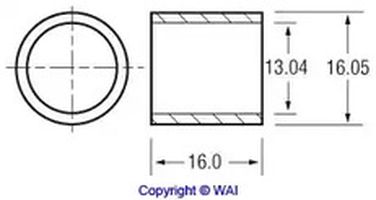 WAI 6284502 Втулка - 2