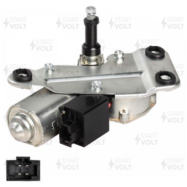STARTVOLT VWB 0119 Моторедуктор стеклооч. задний  - 1