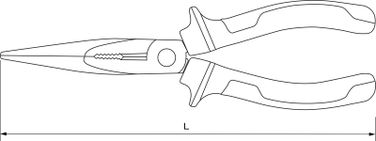 Thorvik LNP0180 Длинногубцы, 180 мм - 2