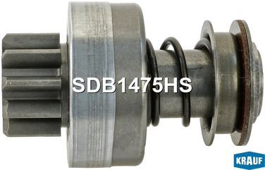 Krauf SDB1475HS Бендикс стартера - 1