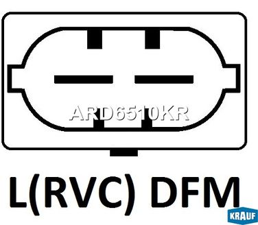 Krauf ARD6510KR Регулятор генератора - 3