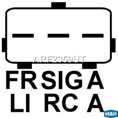 Krauf ARF2359UT Регулятор генератора - 3