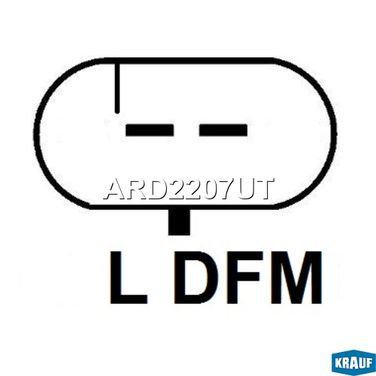 Krauf ARD2207UT Регулятор генератора - 3