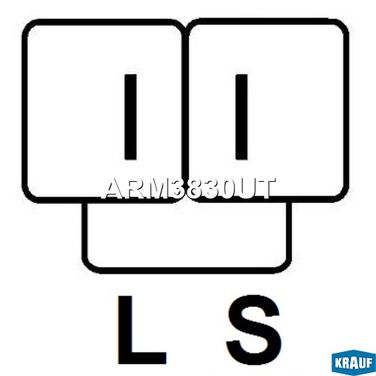 Krauf ARM3830UT Регулятор генератора - 3