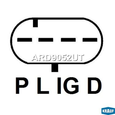Krauf ARD9052UT Регулятор генератора - 3