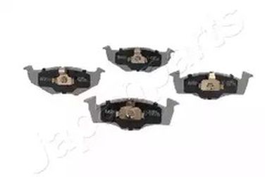 Japanparts PA-0086AF Колодки тормозные дисковые, комплект | перед | - 2