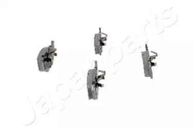 Japanparts PA-0086AF Колодки тормозные дисковые, комплект | перед | - 3