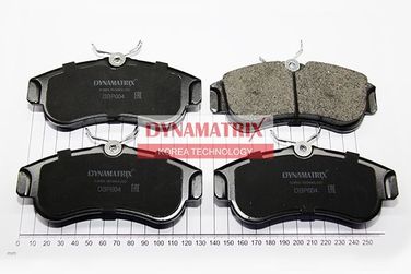 DYNAMATRIX DBP604 Комплект колодок для дисковых тормозов | перед | - 1