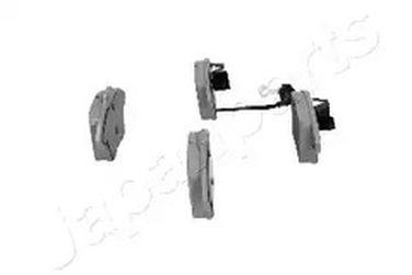 Japanparts PA-0047AF Колодки тормозные дисковые, комплект | перед | - 2