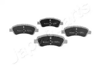 Japanparts PA-0051AF Колодки тормозные дисковые, комплект | перед | - 3