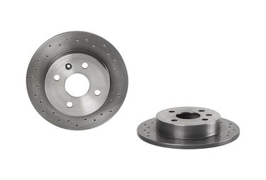 Brembo 08.7626.1X Тормозной диск | зад | - 2
