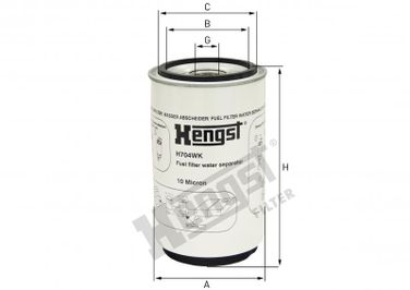 Hengst H704WK Фильтр - 2