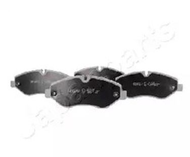 Japanparts PA-0014AF Колодки тормозные дисковые, комплект | перед | - 3