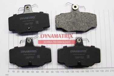 DYNAMATRIX DBP707 Комплект колодок для дисковых тормозов | зад | - 1