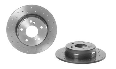 Brembo 08.5178.3X Диск тормозной Xtra | зад | - 2