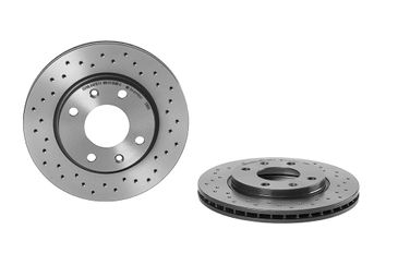 Brembo 09.5196.1X Тормозной диск | перед | - 2
