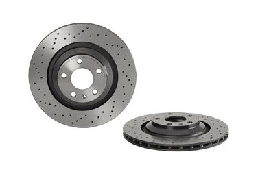 Brembo 09.8842.2X Тормозной диск | зад | - 2