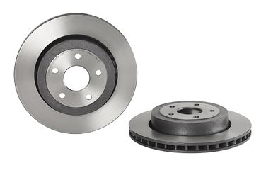 Brembo 09.N213.11 Диск тормозной UV Coated | зад | - 2