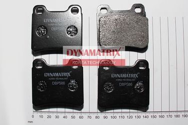 DYNAMATRIX DBP586 Комплект колодок для дисковых тормозов | зад | - 1
