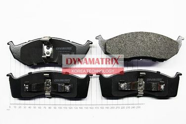 DYNAMATRIX DBP1098 Комплект колодок для дисковых тормозов | перед | - 1